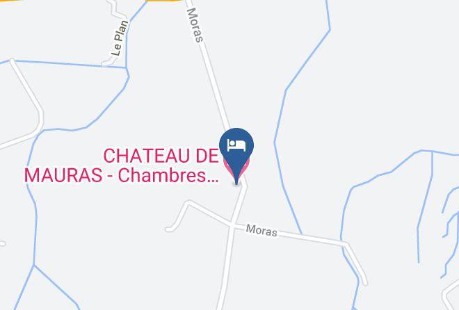 Ardeche - Chateau De Mauras Chambres D'hote A Chomerac Maps