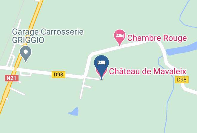 Dordogne - Chateau De Mavaleix Maps