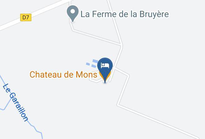 Gers - Chateau De Mons Maps