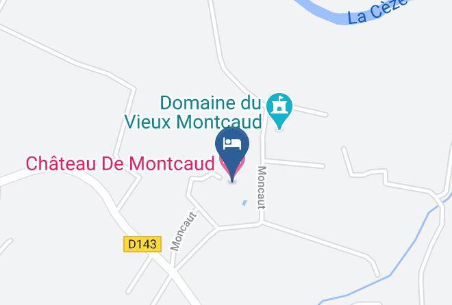 Gard - Chateau De Montcaud Maps