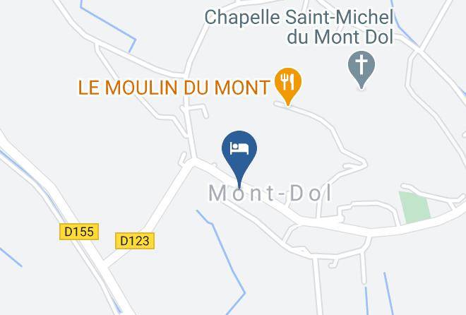 Ille Et Vilaine - Chateau De Mont Dol Maps