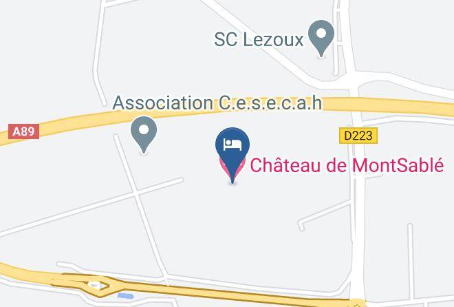 Puy De Dome - Chateau De Montsable Maps