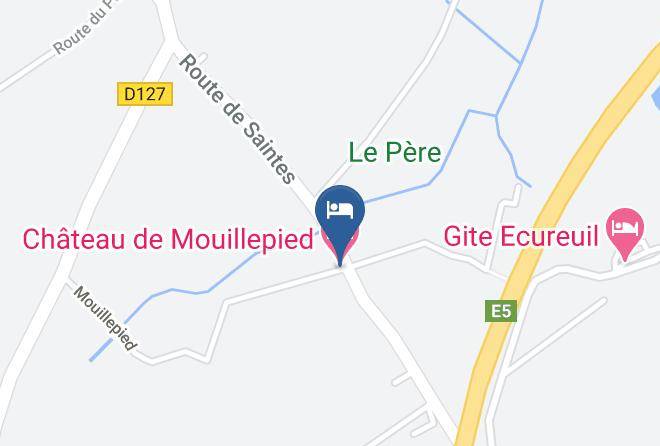 Charente Maritime - Chateau De Mouillepied Maps