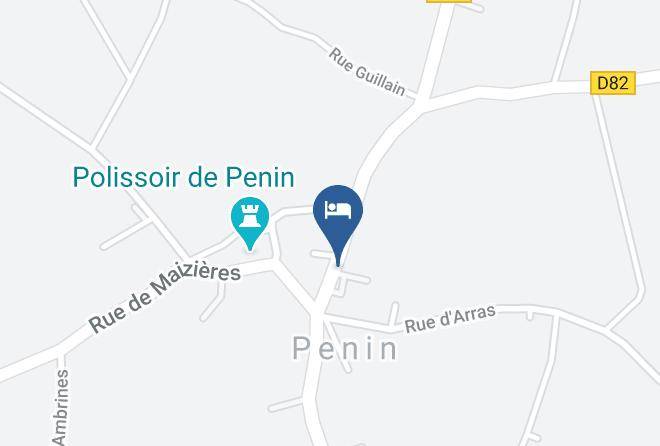 Pas De Calais - Chateau De Penin Maps