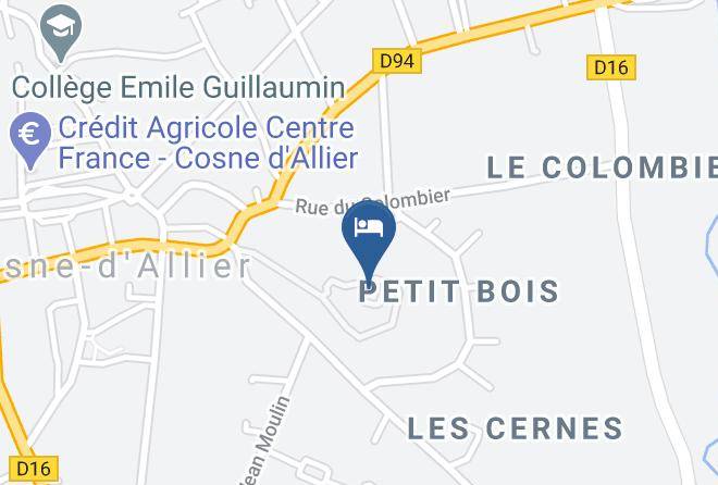 Allier - Chateau De Petit Bois Maps