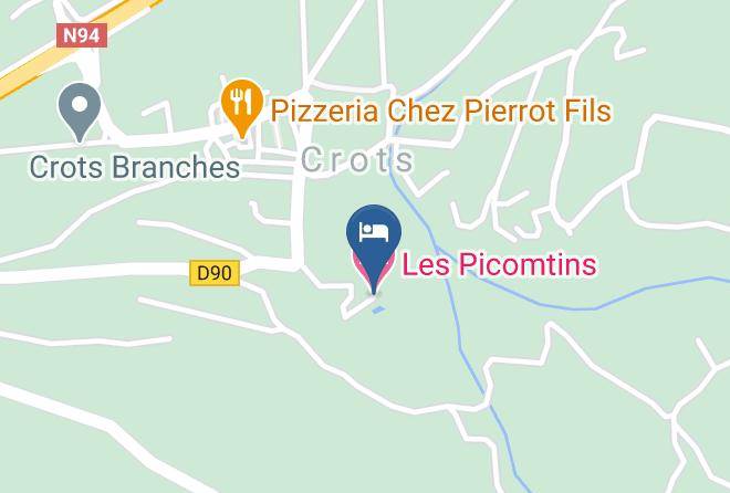 Hautes Alpes - Les Picomtins Maps