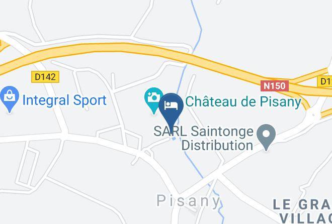 Charente Maritime - Chateau De Pisany Maps