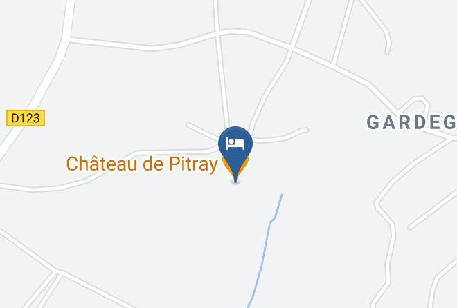 Gironde - Chateau De Pitray Maps
