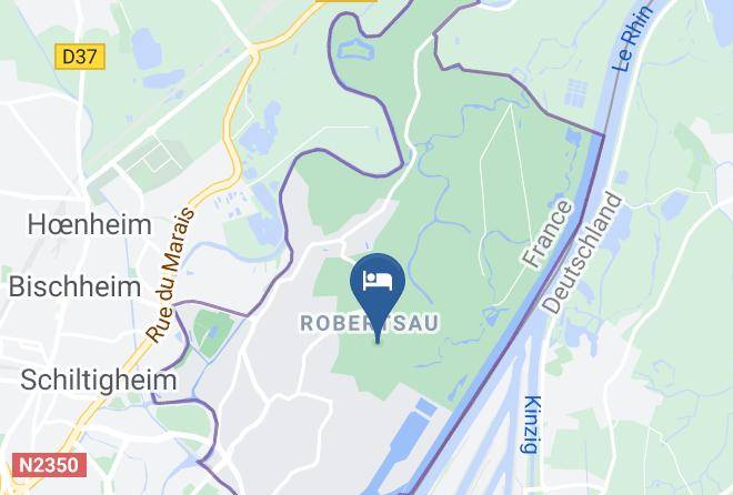 Bas Rhin - Hotel Chateau De Pourtales Maps