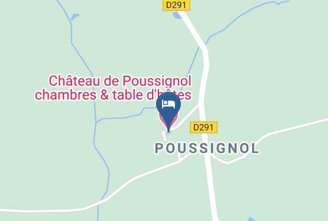 Nievre - Chateau De Poussignol Chambres & Table D'hotes Maps