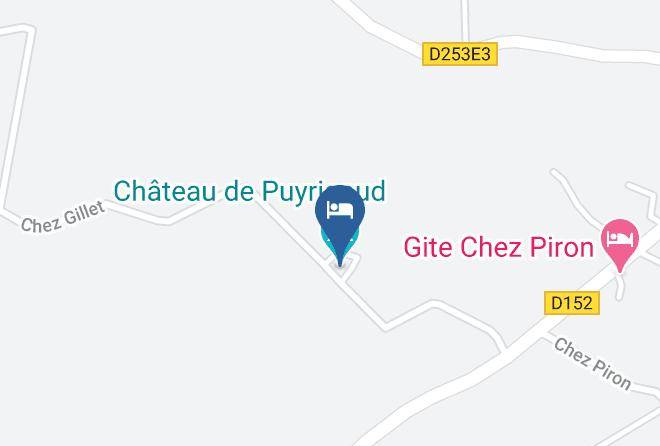 Charente Maritime - Chateau De Puyrigaud Maps
