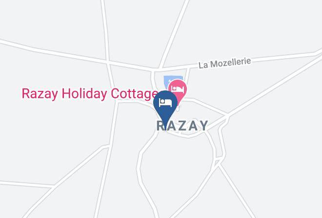 Indre Et Loire - Chateau De Razay Maps
