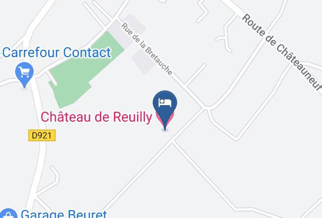 Loiret - Chateau De Reuilly Maps