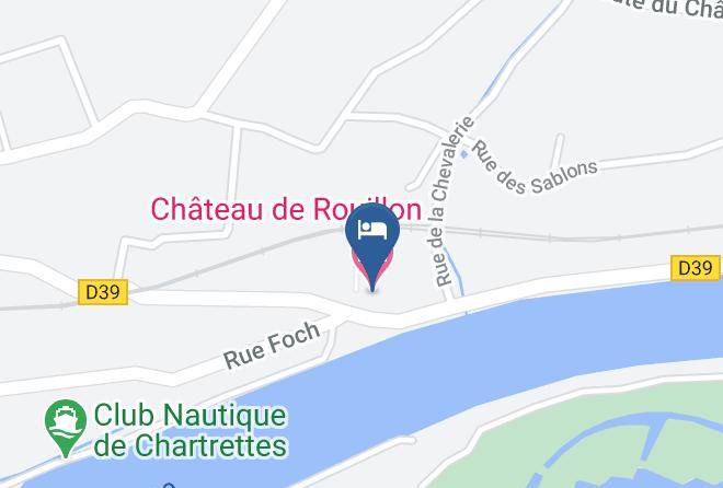 Seine Et Marne - Chateau De Rouillon Maps