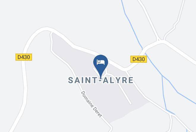 Allier - Chateau De Saint Alyre Maps