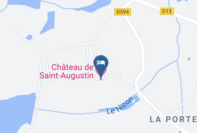 Allier - Chateau De Saint Augustin Maps
