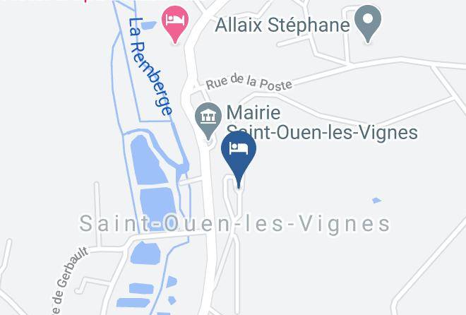 Indre Et Loire - Chateau De Saint Ouen Les Vignes Maps