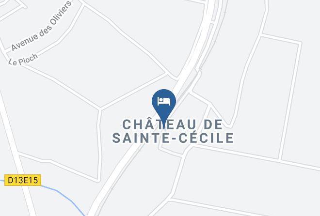 Herault - Chateau De Sainte Cecile Maps