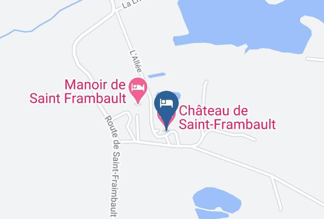 Sarthe - Chateau De Saint Frambault Maps