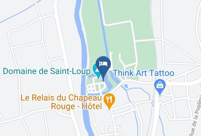 Deux Sevres - Chateau De Saint Loup Sur Thouet Maps