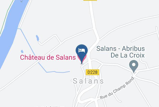 Jura - Chateau De Salans Maps