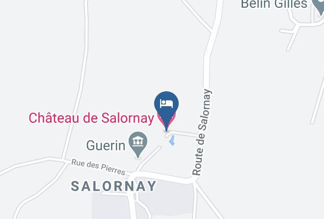 Saone Et Loire - Chateau De Salornay Maps