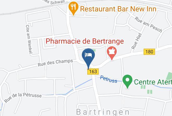 Bertrange - Chateau De Schengen Maps