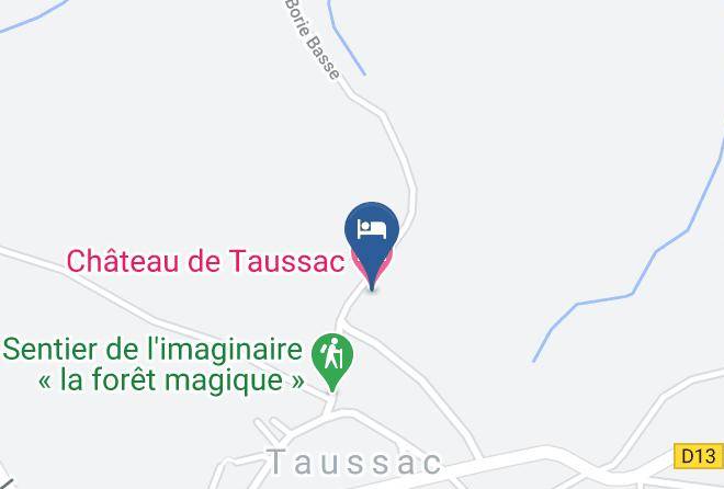 Aveyron - Chateau De Taussac Maps