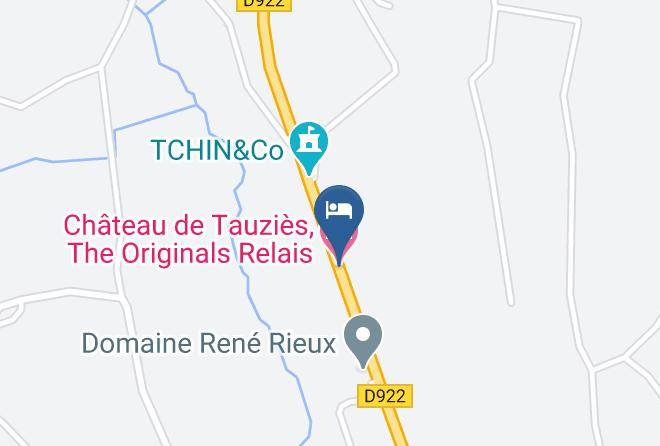 Tarn - Chateau De Tauzies The Originals Relais Maps