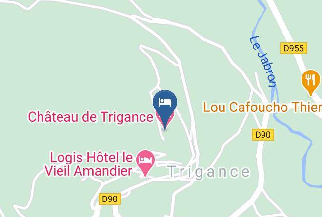 Var - Chateau De Trigance Maps