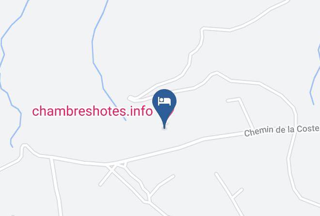 Chateau De Valloubiere Map