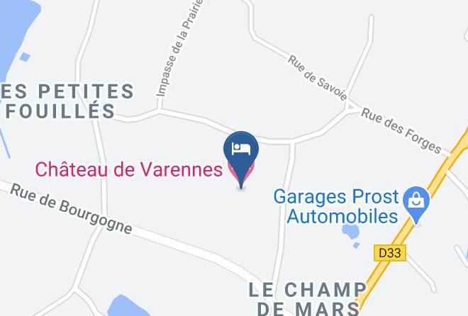Jura - Chateau De Varennes Maps