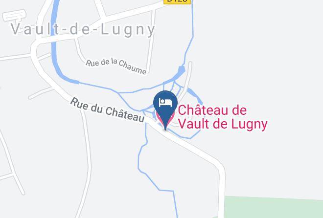 Yonne - Chateau De Vault De Lugny Maps