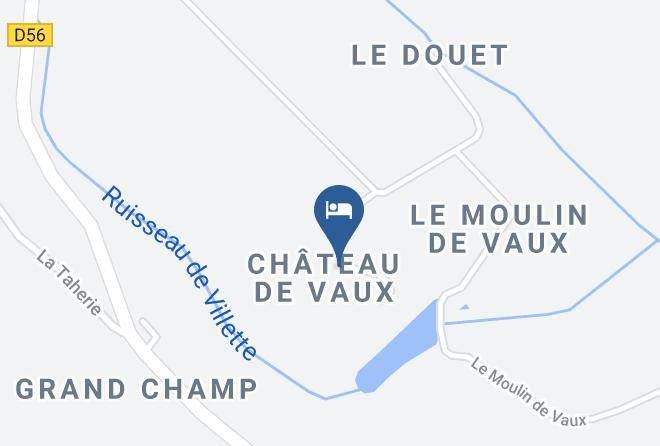Chateau De Vaux Map