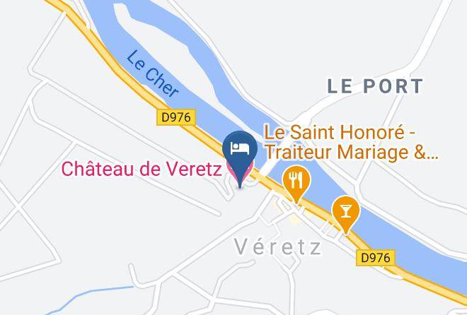 Indre Et Loire - Chateau De Veretz Maps