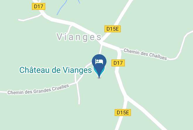 Cote D Or - Chateau De Vianges Maps