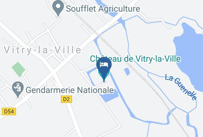 Marne - Chateau De Vitry La Ville Maps