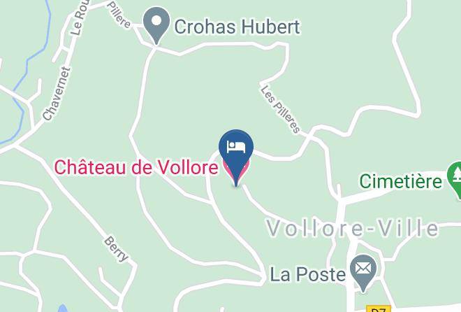 Puy De Dome - Chateau De Vollore Maps