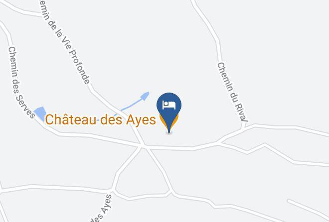 Isere - Chateau Des Ayes Maps