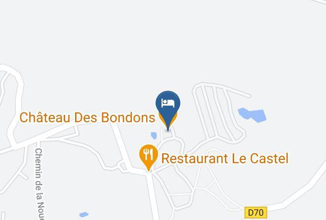Seine Et Marne - Chateau Des Bondons Maps