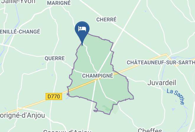 Maine Et Loire - Chateau Des Briottieres Maps