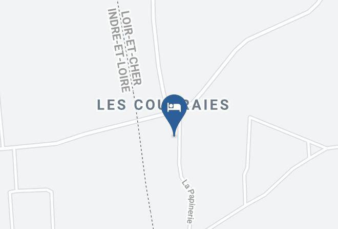 Loir Et Cher - Chateau Des Couldraies Maps