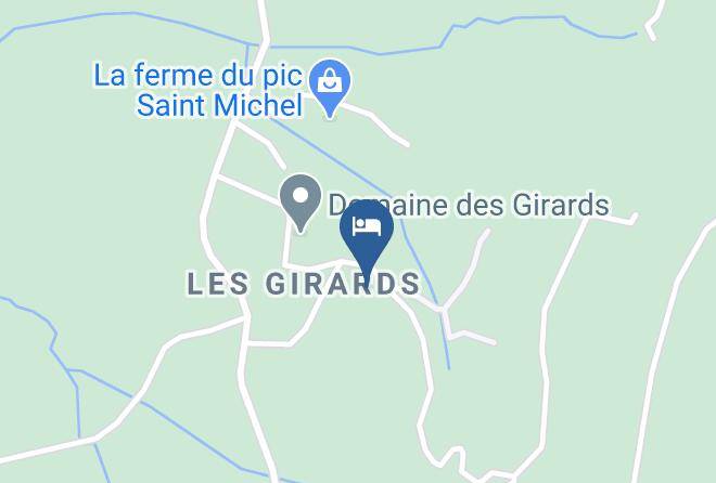 Chateau Des Girards Map