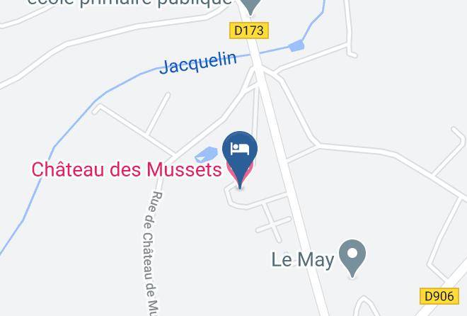 Allier - Chateau Des Mussets Maps