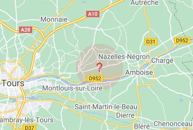 Indre Et Loire - Chateau Des Ormeaux Maps
