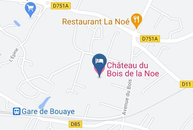 Loire Atlantique - Chateau Du Bois De La Noe Maps