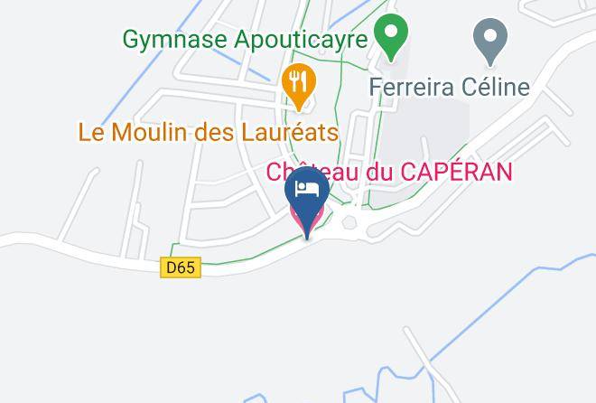 Haute Garonne - Chateau Du Caperan Maps