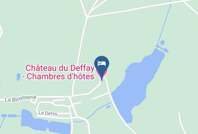 Loire Atlantique - Chateau Du Deffay Chambres D'hotes Maps