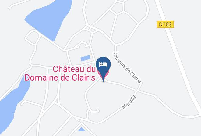 Chateau Du Domaine De Clairis Map