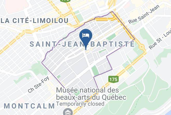 Capitale Nationale - Chateau Du Faubourg Maps
